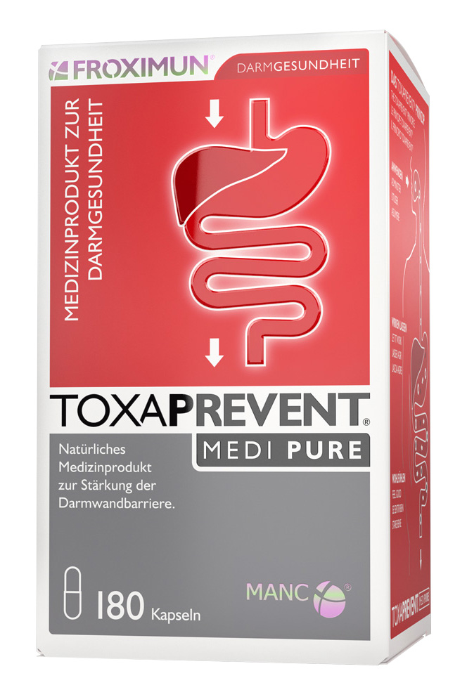 TOXAPREVENT® MEDI PURE 180 Kapseln TOXAPREVENT® MEDI PURE 180 Kapseln