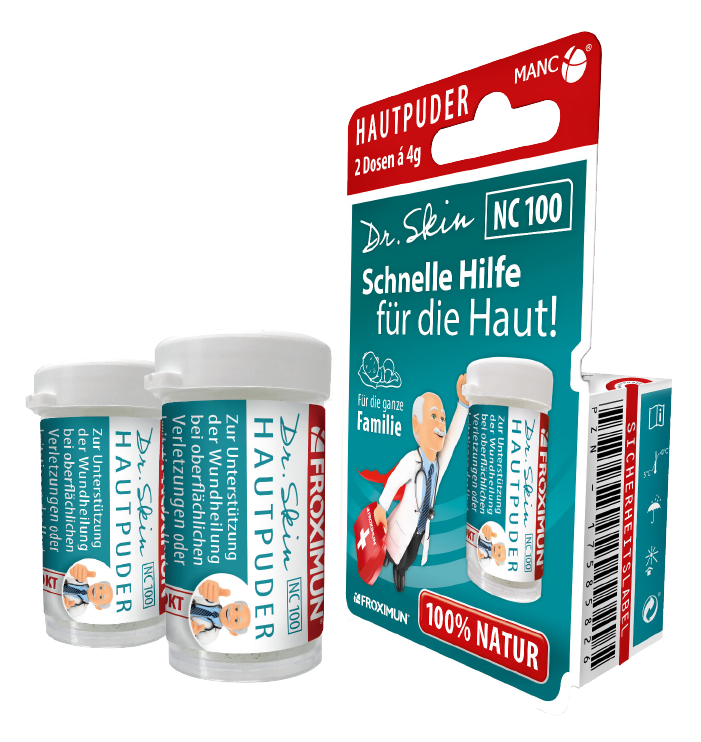 FROXIMUN Hautpuder NC 100 2x4g Hängeblister FROXIMUN Hautpuder NC 100 2x4g Hängeblister